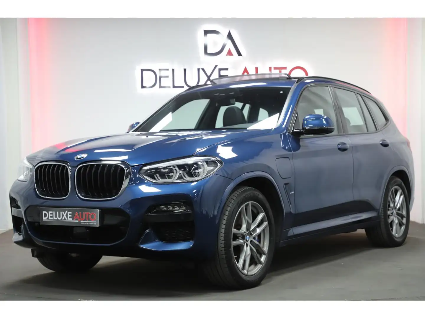 BMW X3 xDrive 30e M Sport 292 BVA Bleu - 1