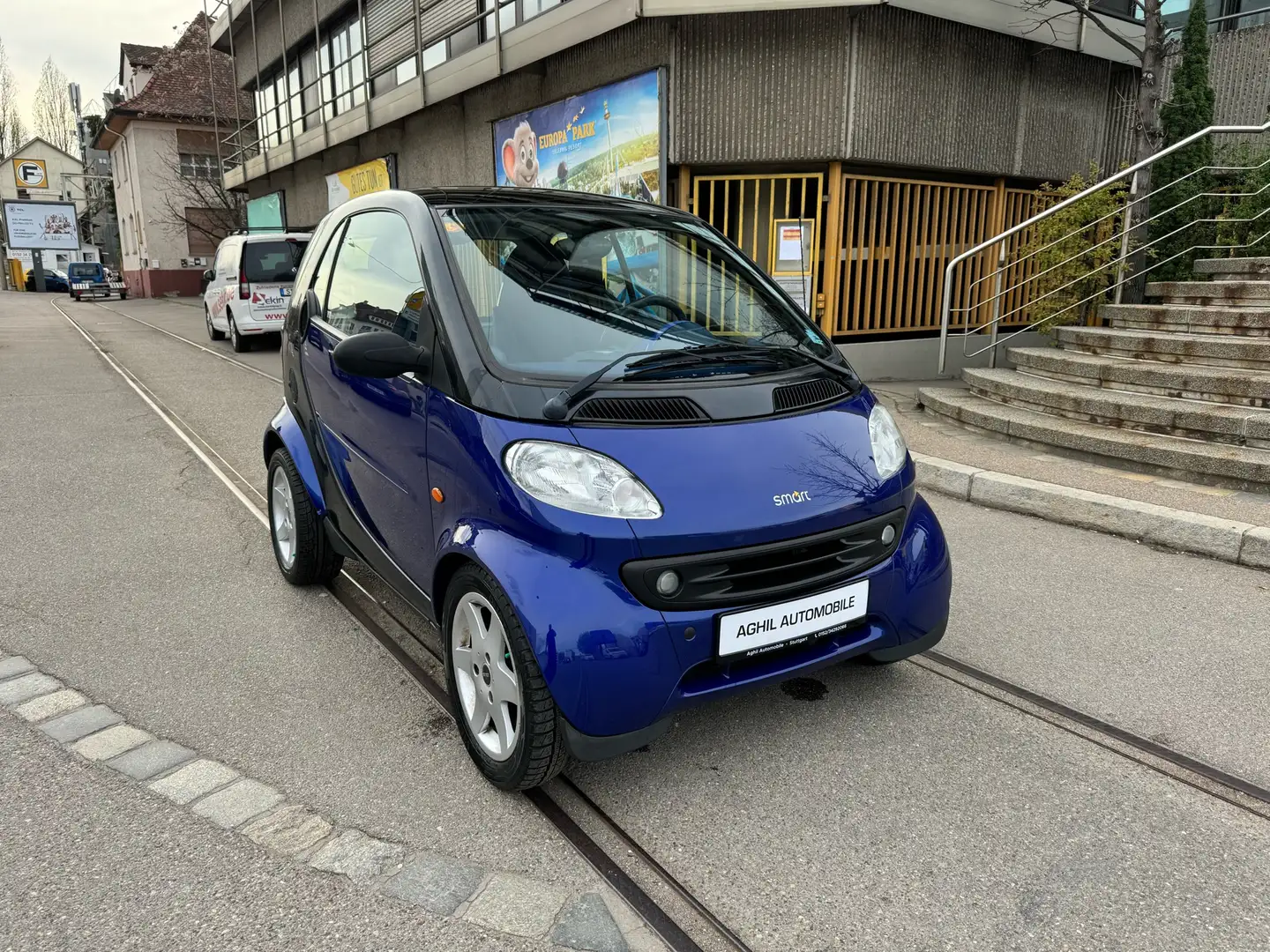 smart city-coupé/city-cabrio TÜV und HU neu bis 04/2026 Kék - 1