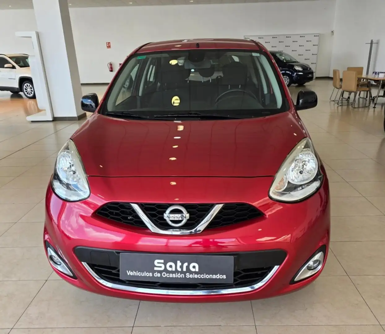 Nissan Micra 1.2 Visia Burdeos - 1