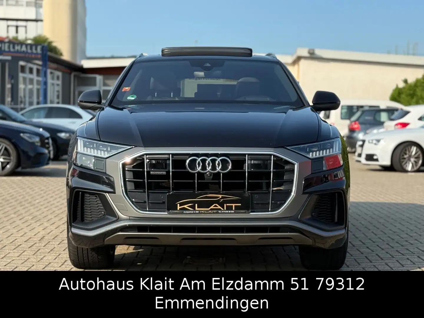 Audi Q8 50 TDI quattro S-Line Panorama Luftfahrwerk Zwart - 2