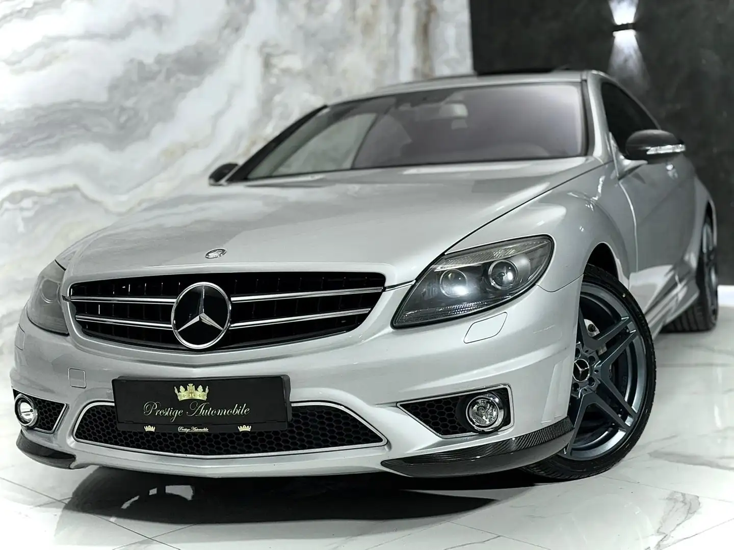 Mercedes-Benz CL 500 V8 388PS * CL63 AMG UMBAU * PERFEKTER ZUSTAND * Argent - 2