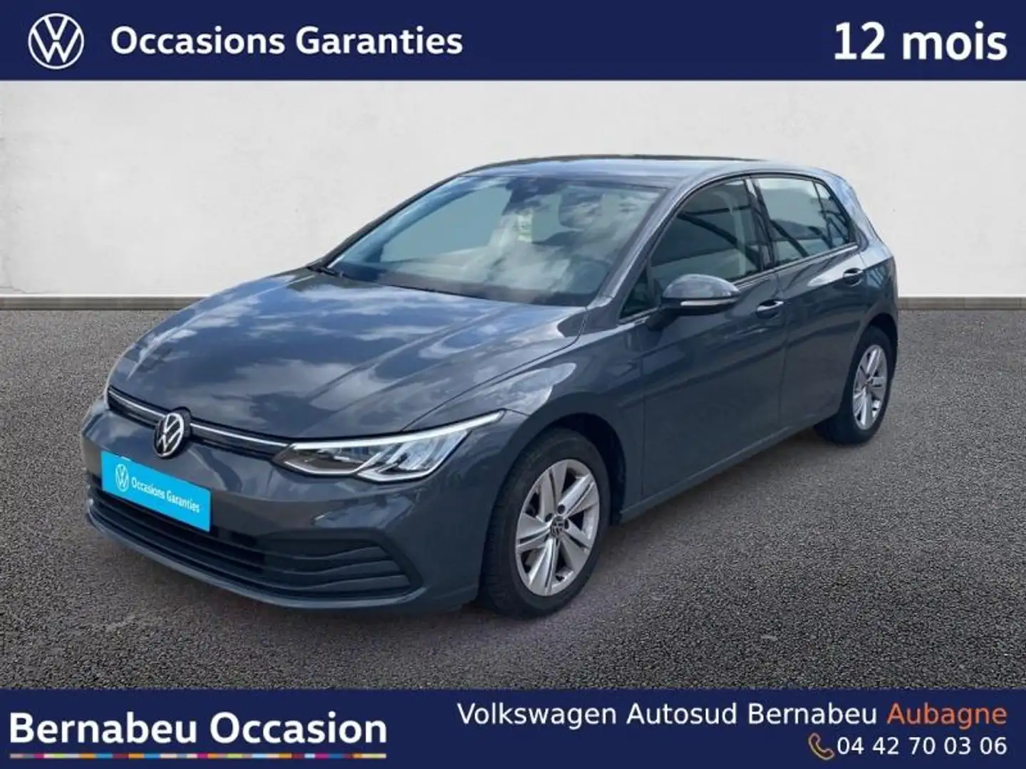 Volkswagen Golf 1.0 TSI OPF 110ch  Life 1st Gris - 1