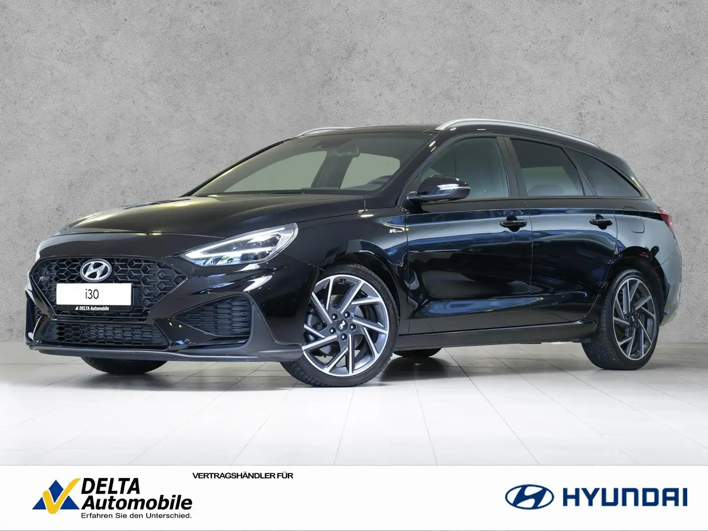 Hyundai i30 Kombi 1.5 TGDi DCT N LINE Navi Panoramadach Black - 1