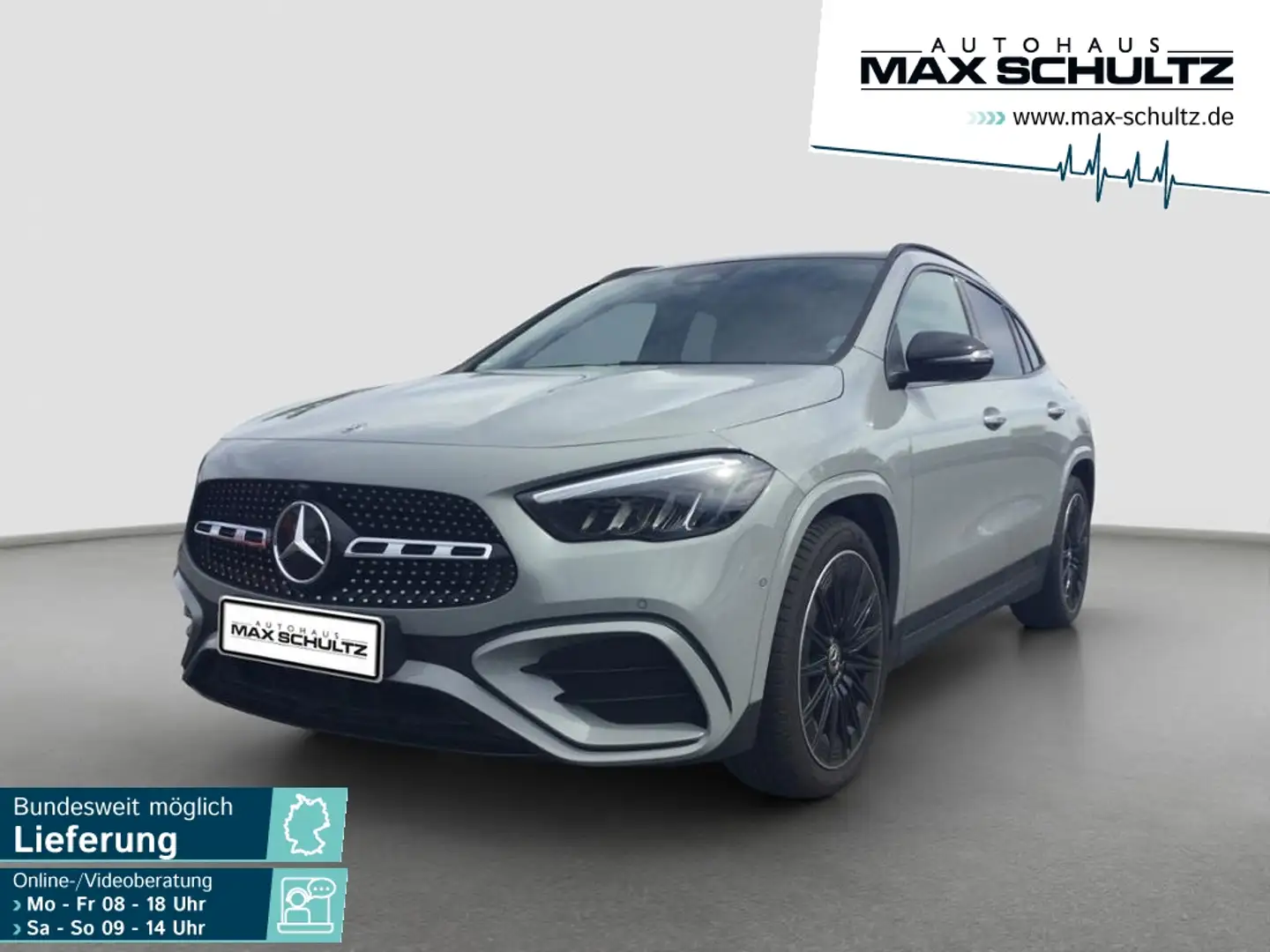 Mercedes-Benz GLA 200 AMG*AHK*Distronic*Memory*Night*Lenkradhz Grau - 1