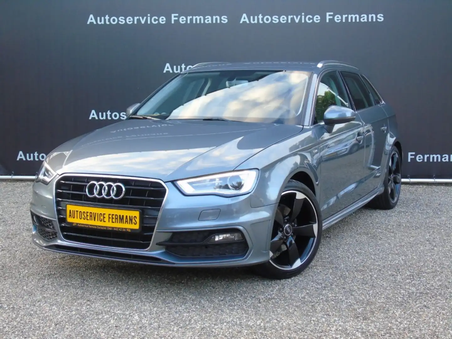 Audi A3 Sportback 1.4TFSI S-line - 2016 - 76DKM - Leder - Grau - 1