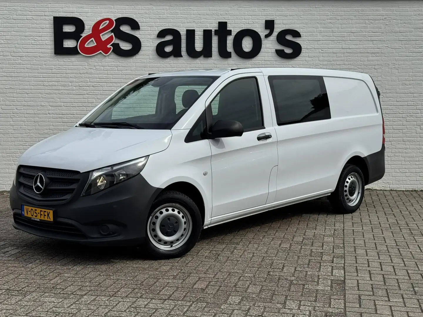 Mercedes-Benz Vito 110 Dubbele Cabine Facelift Comfort Leder stuurwie Wit - 1
