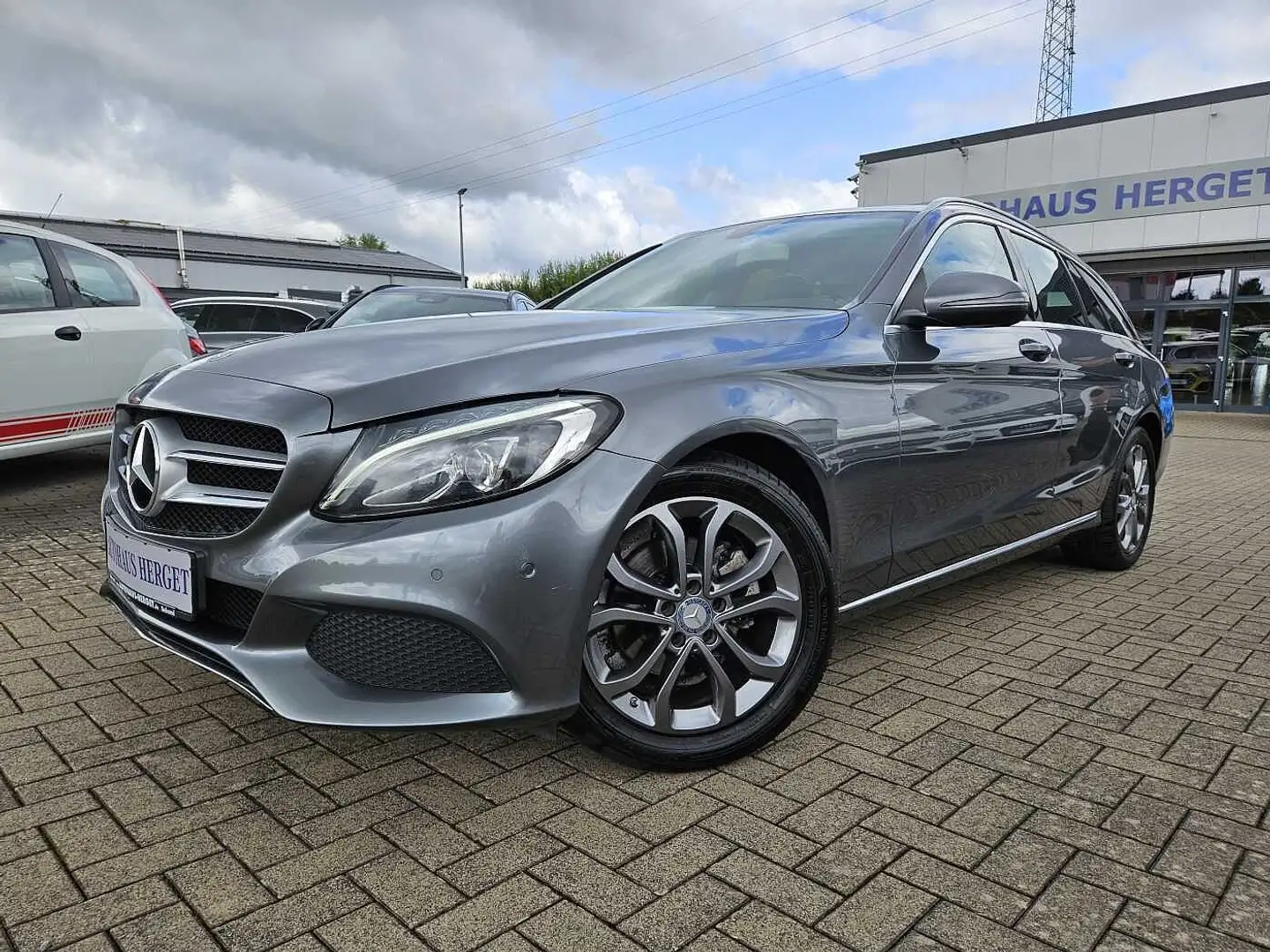 Mercedes-Benz C 180 T 7G-TRONIC Avantgarde 2.Hand/MB-Scheckheft/Naviga Grau - 1