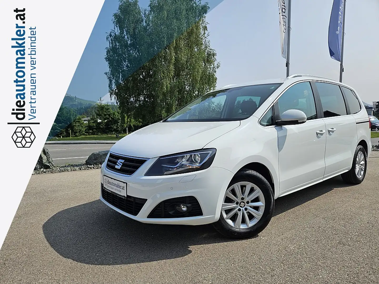 SEAT Alhambra Executive 2,0 TDI *7 SITZE*LEDER*KAMERA*NAVI* Alb - 1