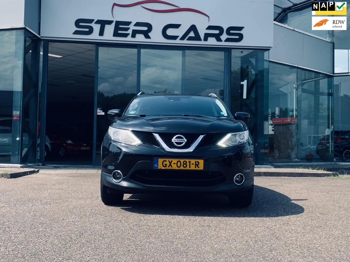 Nissan Qashqai - 1.6 Tekna / Pano / 360° / Leder / 1 Nero - 1