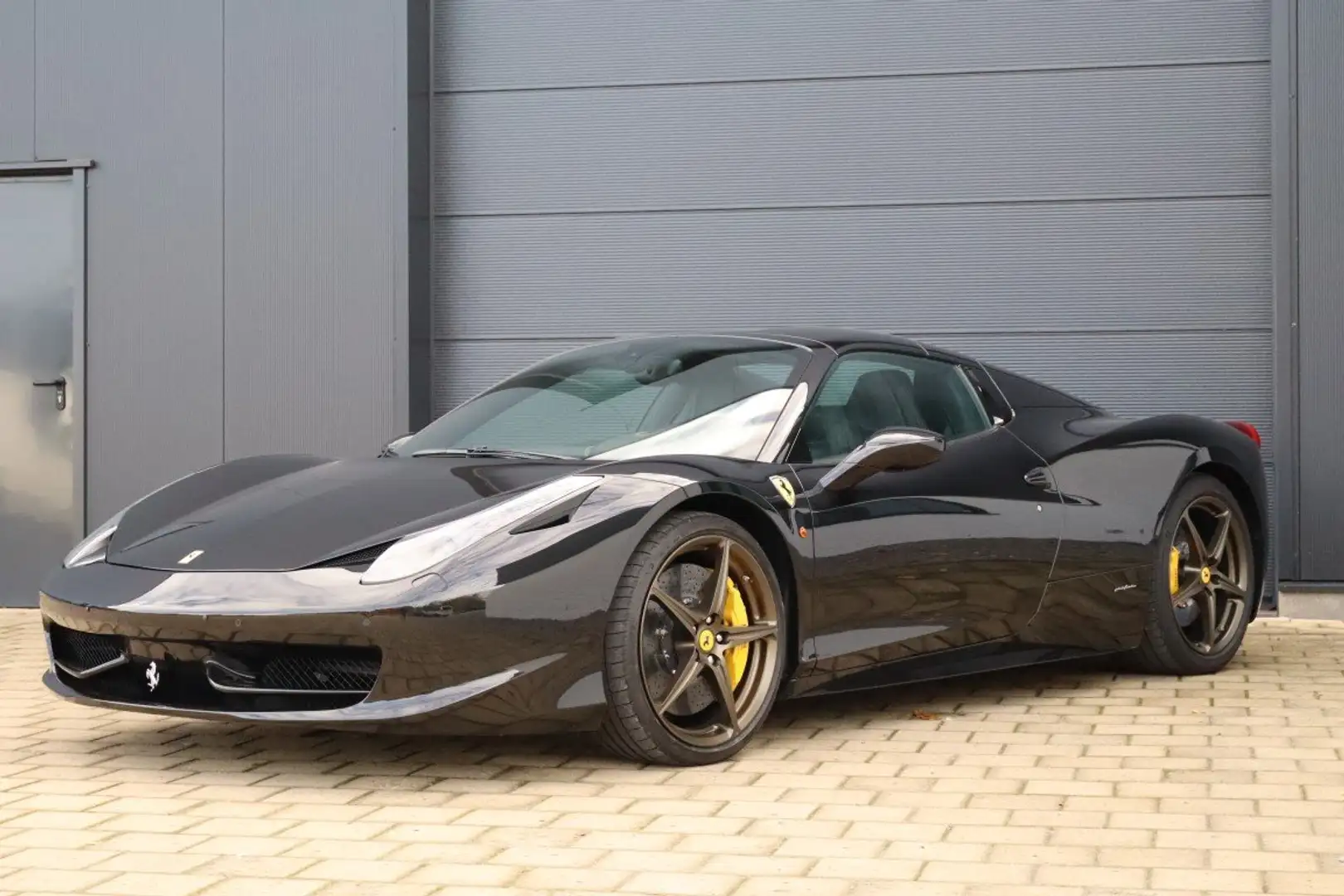 Ferrari 458 458 Italia *Spider* FULL BLACK Zwart - 2