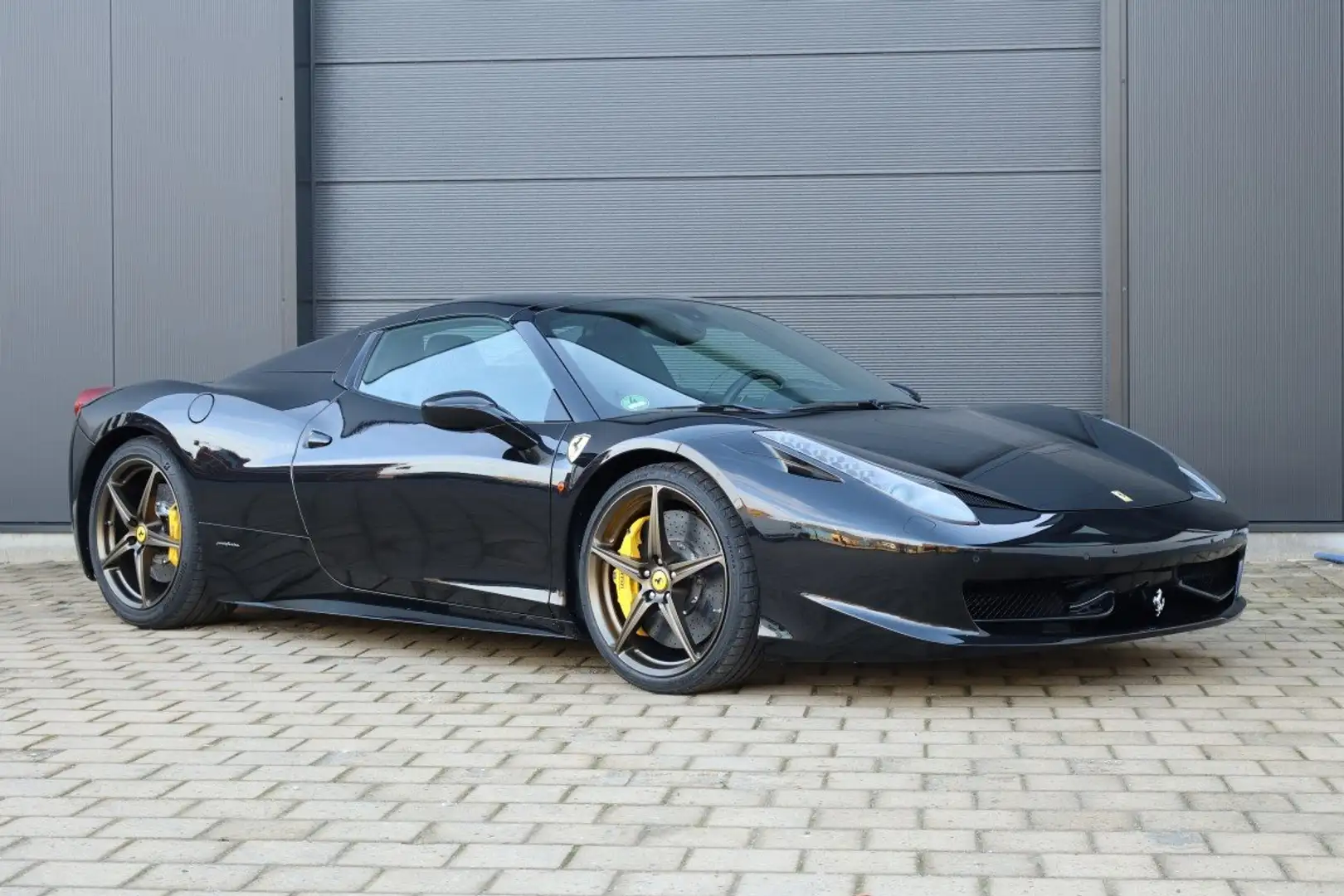 Ferrari 458 458 Italia *Spider* FULL BLACK Zwart - 1