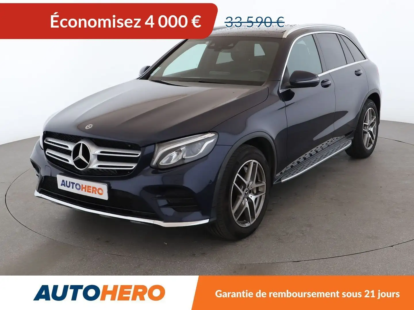 Mercedes-Benz GLC 250 250 4Matic Bleu - 1