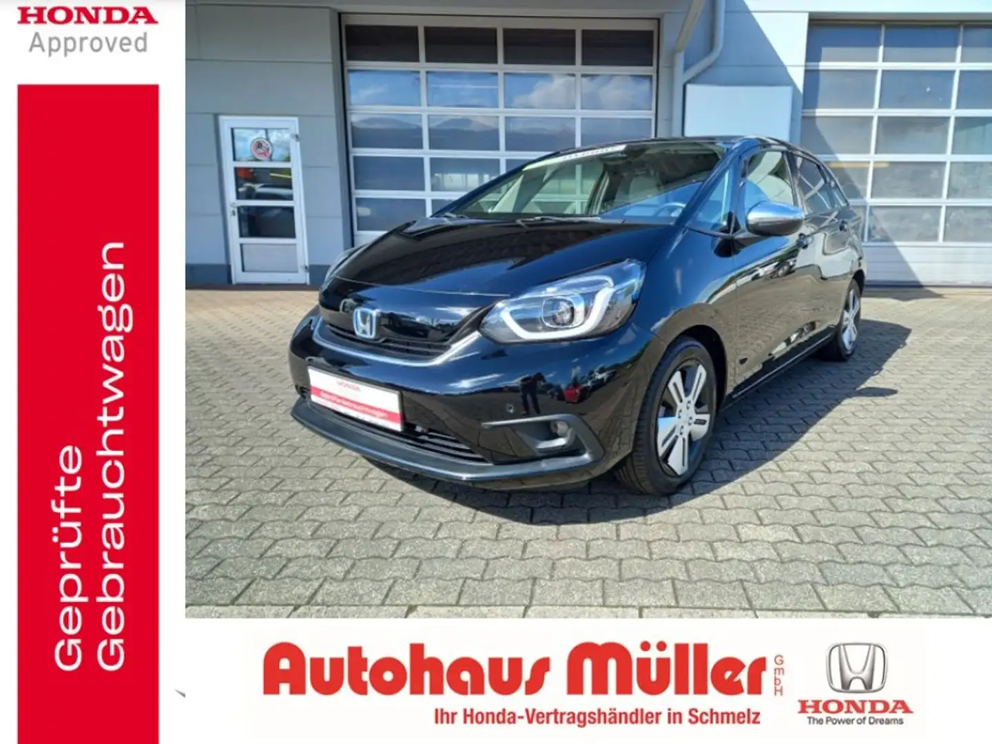 Honda Jazz 1.5 i-MMD Hybrid e-CVT Executive Schwarz - 1