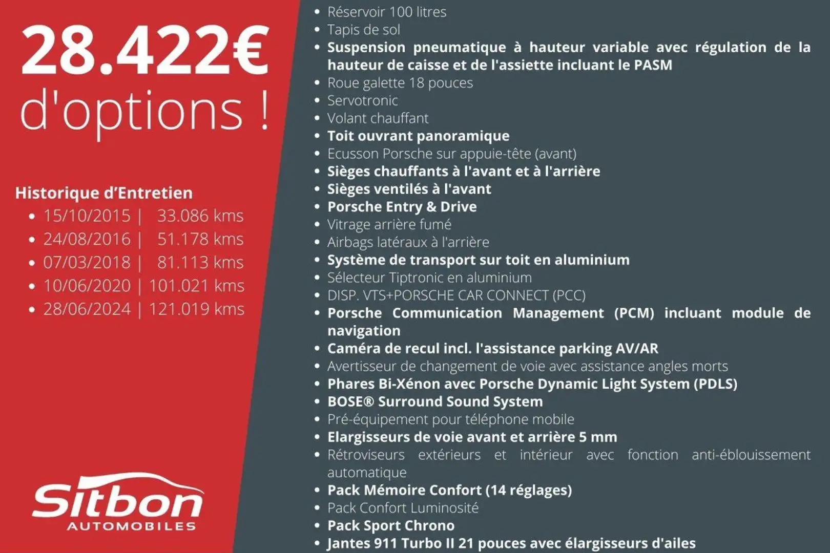 Porsche Cayenne S 958 Phase 2 V6 3.6 420 BVA Tiptronic S %2B 28kE  Noir - 2