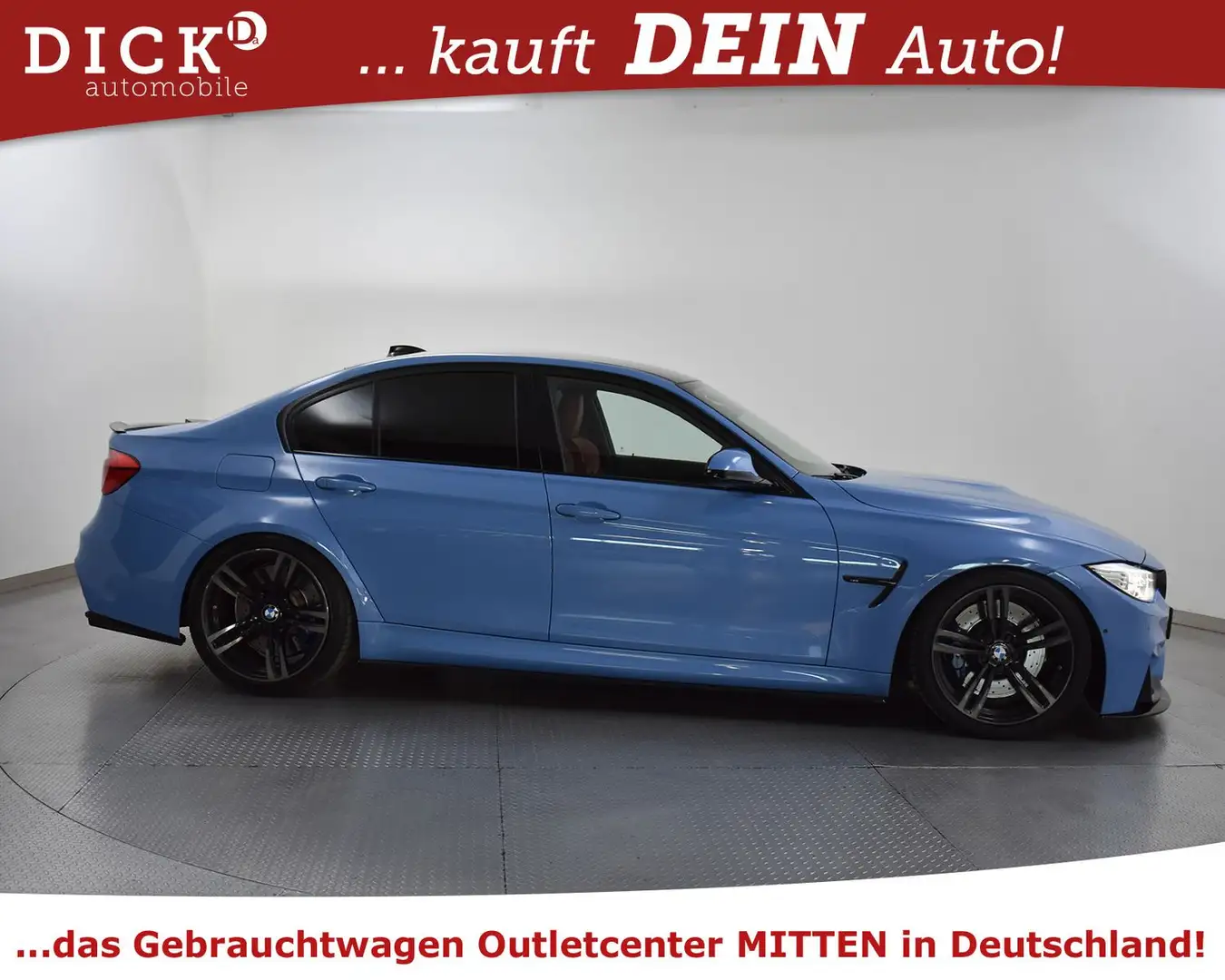 BMW M3 Aut CARBONDA+MEMO+PROF+LED+SHZ+H&K+HEAD+360+ Kék - 2