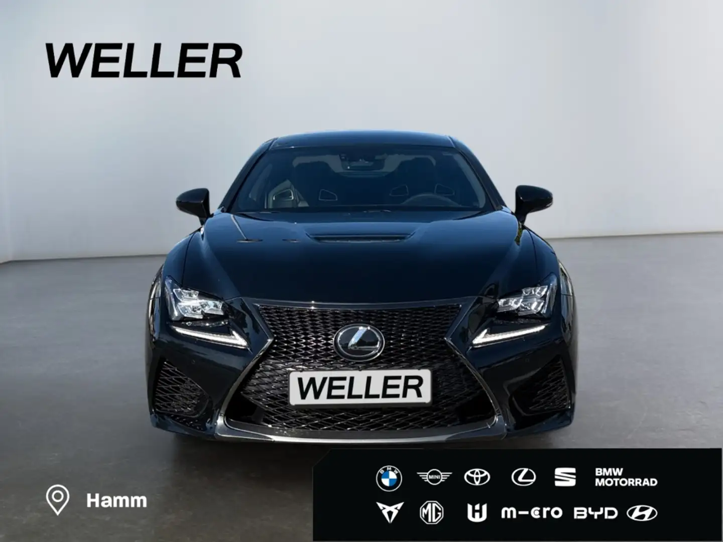 Lexus RC F Pure *LED*Alcantara*Levinson*ACC*adap Fahrw* Schwarz - 2