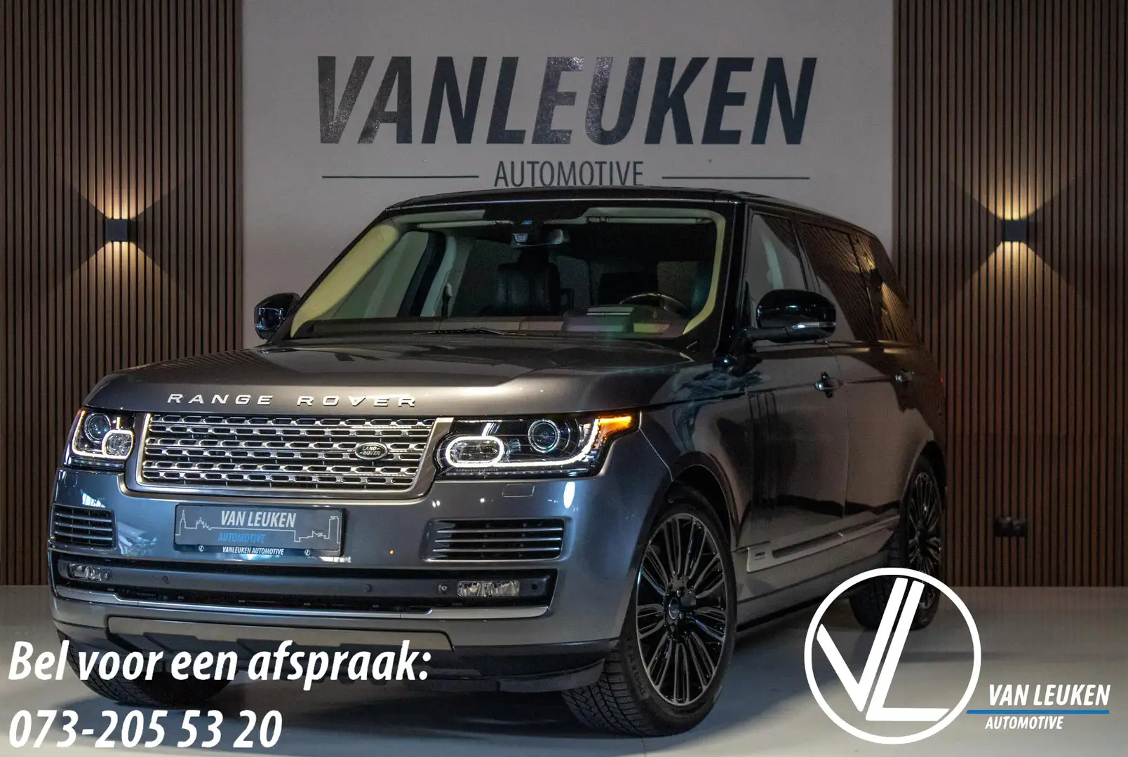 Land Rover Range Rover 3.0 SDV6 Hybrid Autobiography LWB Grijs - 1