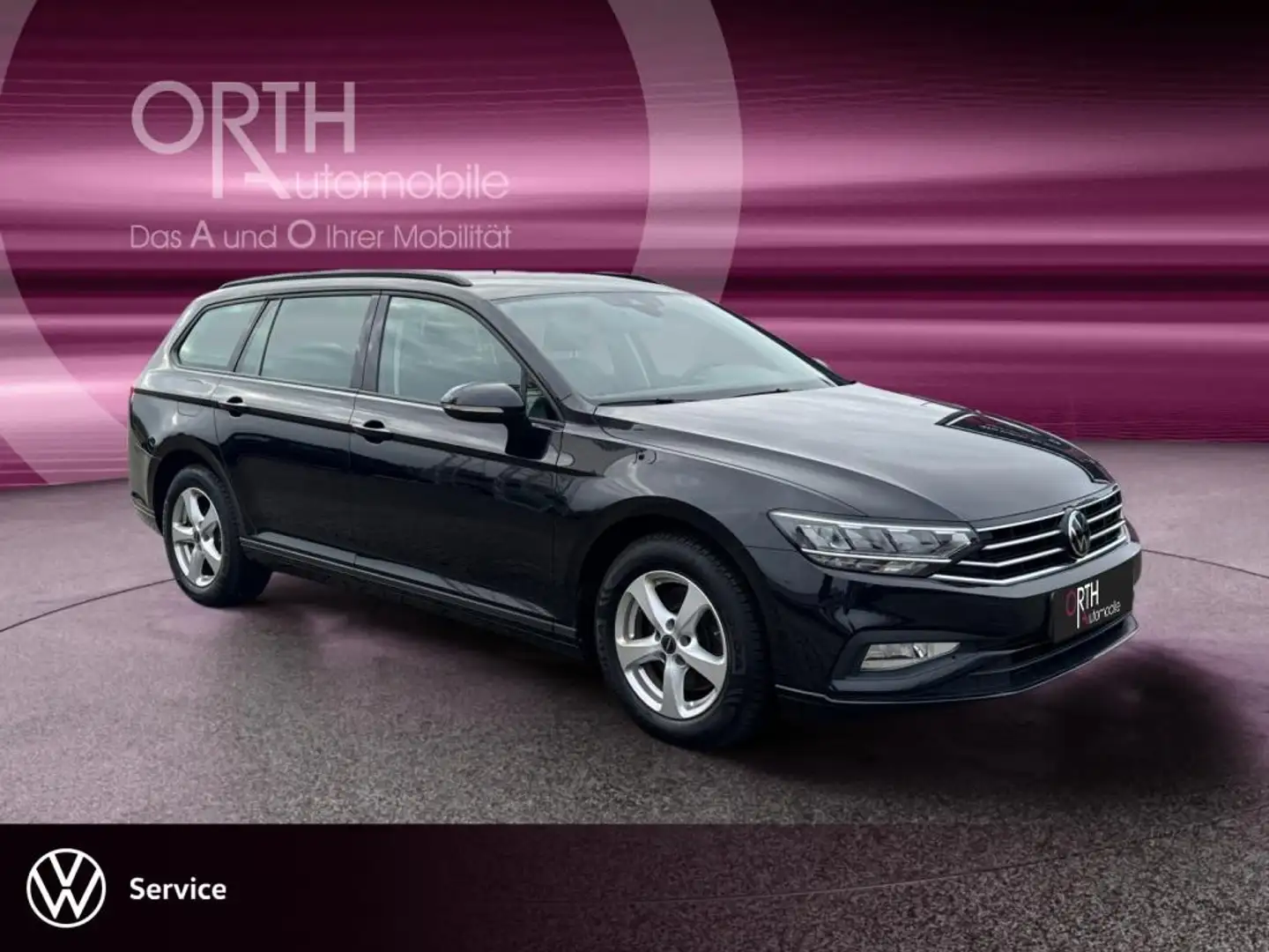 Volkswagen Passat Variant 2.0 TDI LED NAVI APPLE SHZ PDC Schwarz - 2