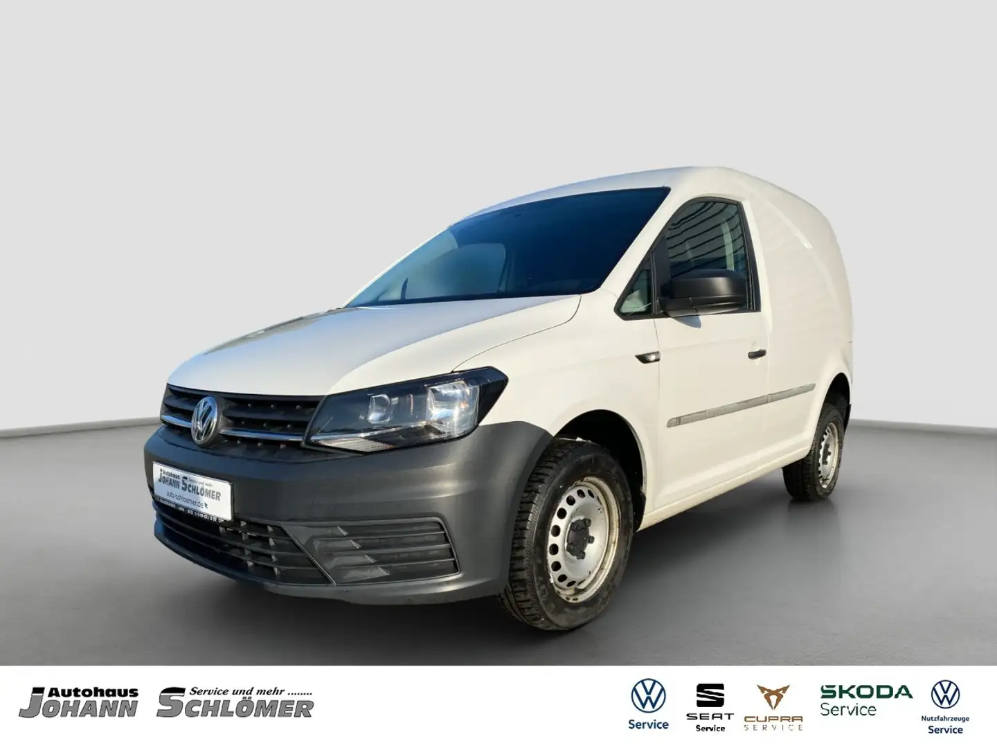Volkswagen Caddy 4Motion 2.0 TDI Kasten NAVI PDC KLIMA BT Klima Weiß - 1