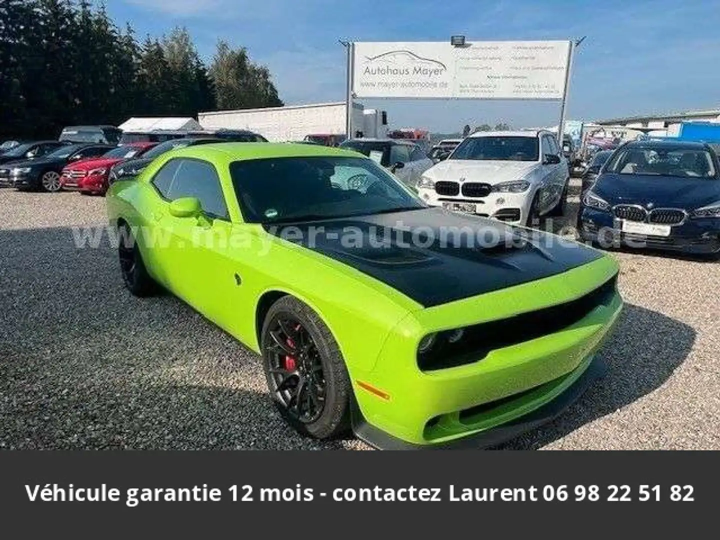 Dodge Challenger Hellcat 717 hp 6.2L V8 Tout compris hors homologat Verde - 1