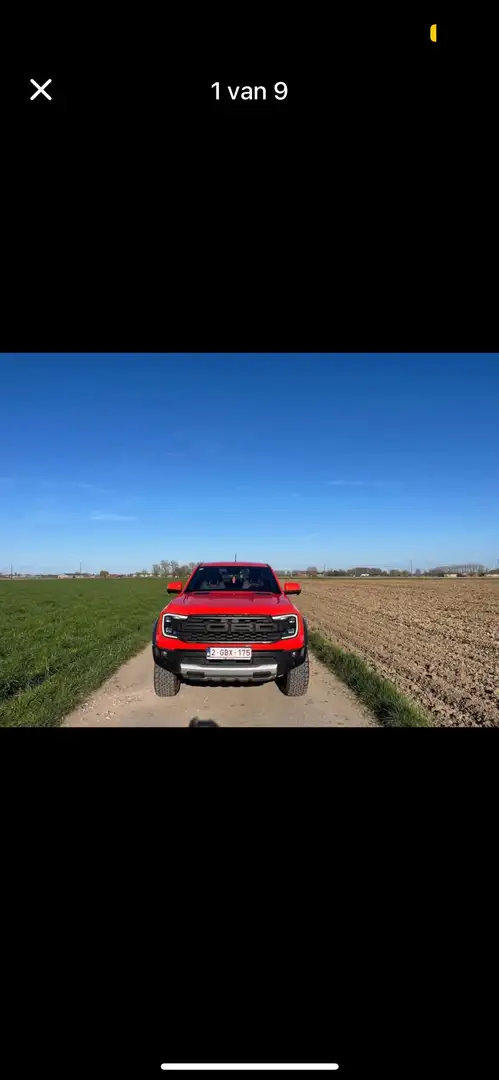 Ford Ranger Raptor raptor v6 Oranje - 2