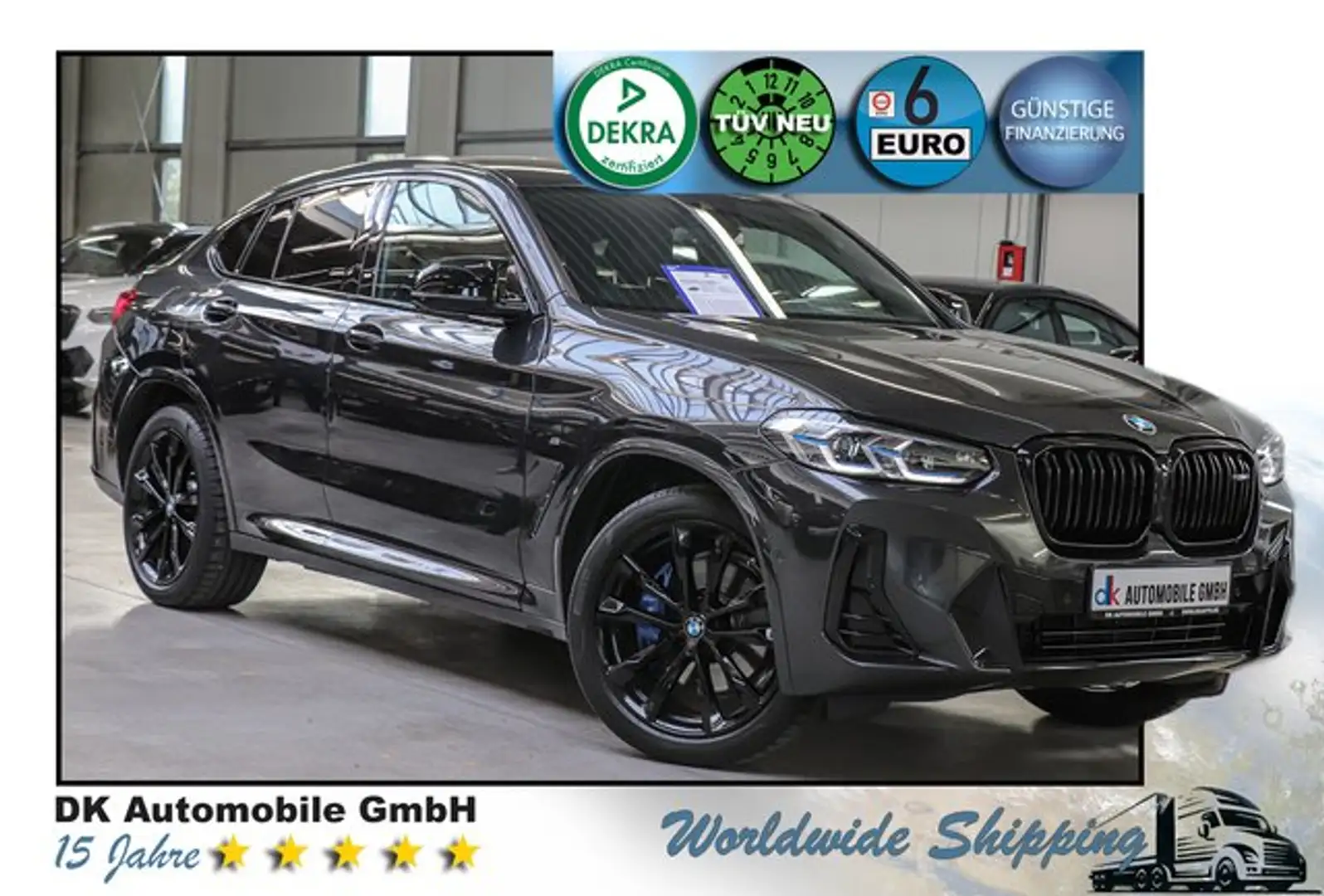 BMW X4 M40i Sport-Aut/FACELIFT/LASERLICHT/HUD/KAMERA/ Gris - 1
