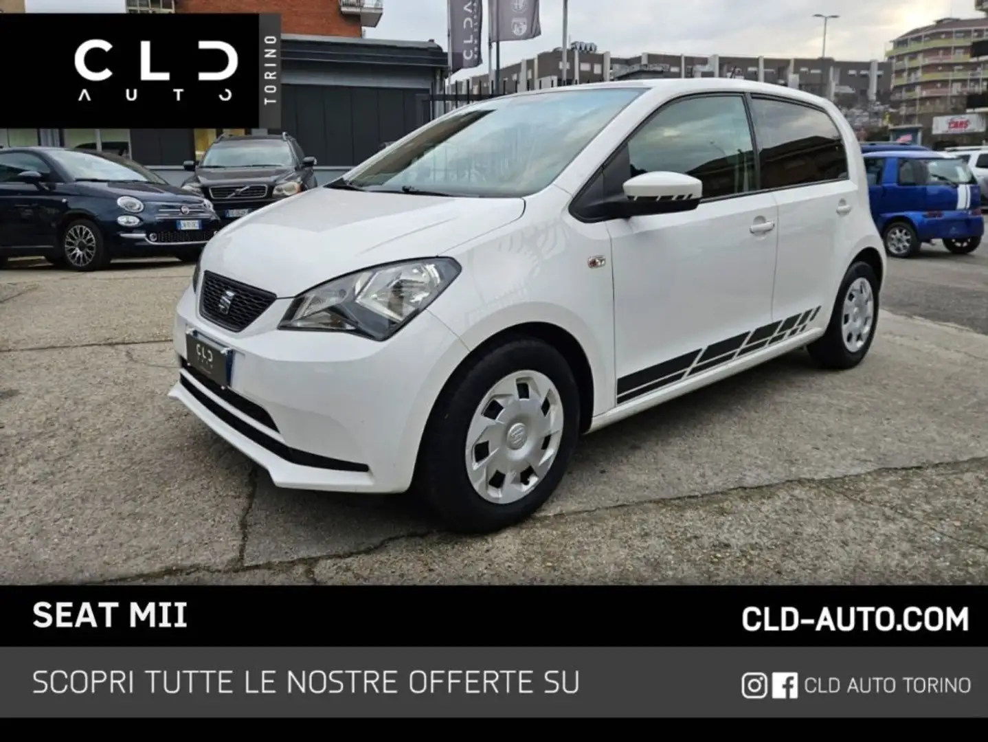 SEAT Mii 1.0 5 porte Style Blanc - 1