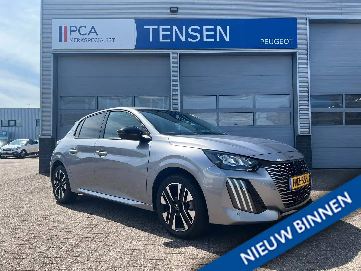 Peugeot 208 Hybrid 100 e-DCS6 Allure | Automaat | Keyless | Ac Grijs - 1