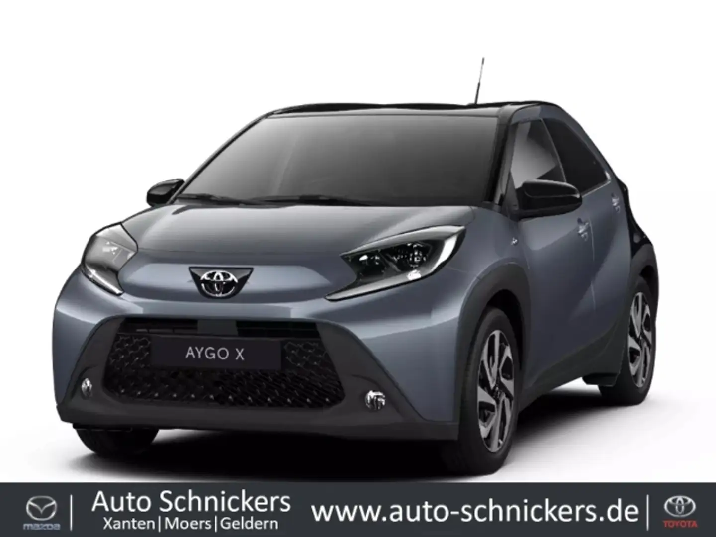 Toyota Aygo X TEAMPLAYER+CPLAY+SONDERAKTION+SOFORT Grijs - 1
