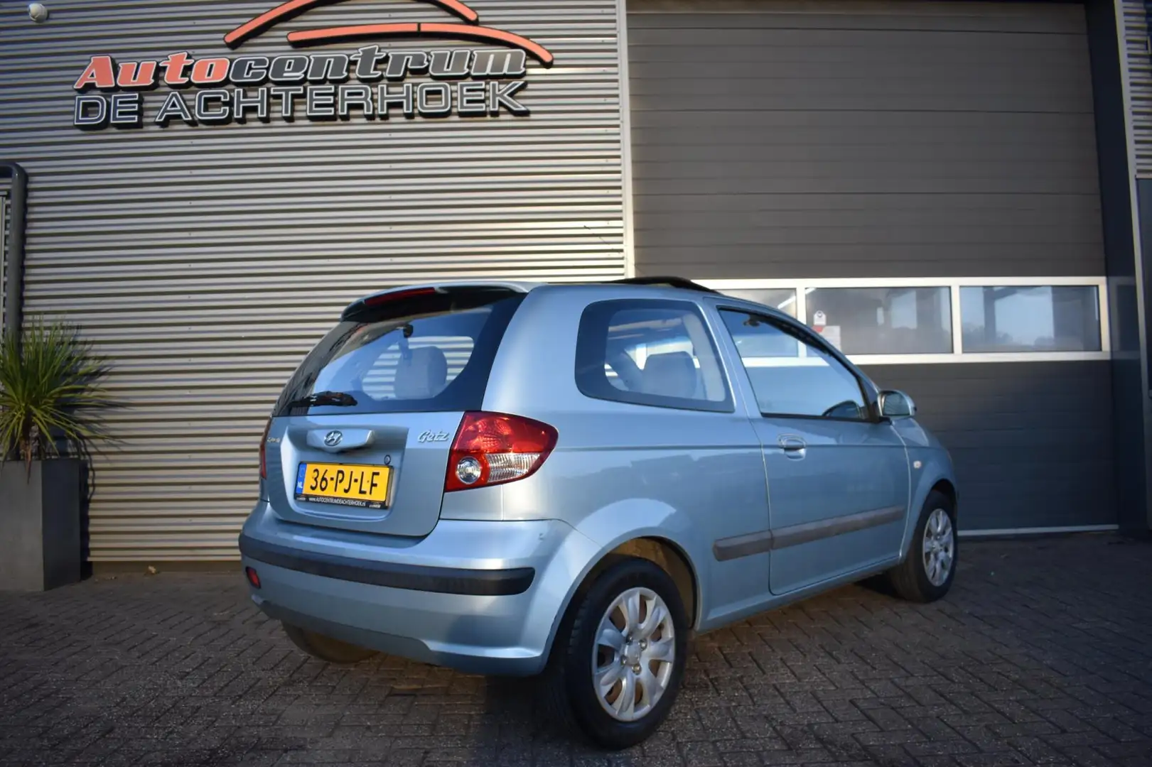 Hyundai Getz 1.3i GLS Sky Airco / schuif/kanteldak!!! Blau - 2
