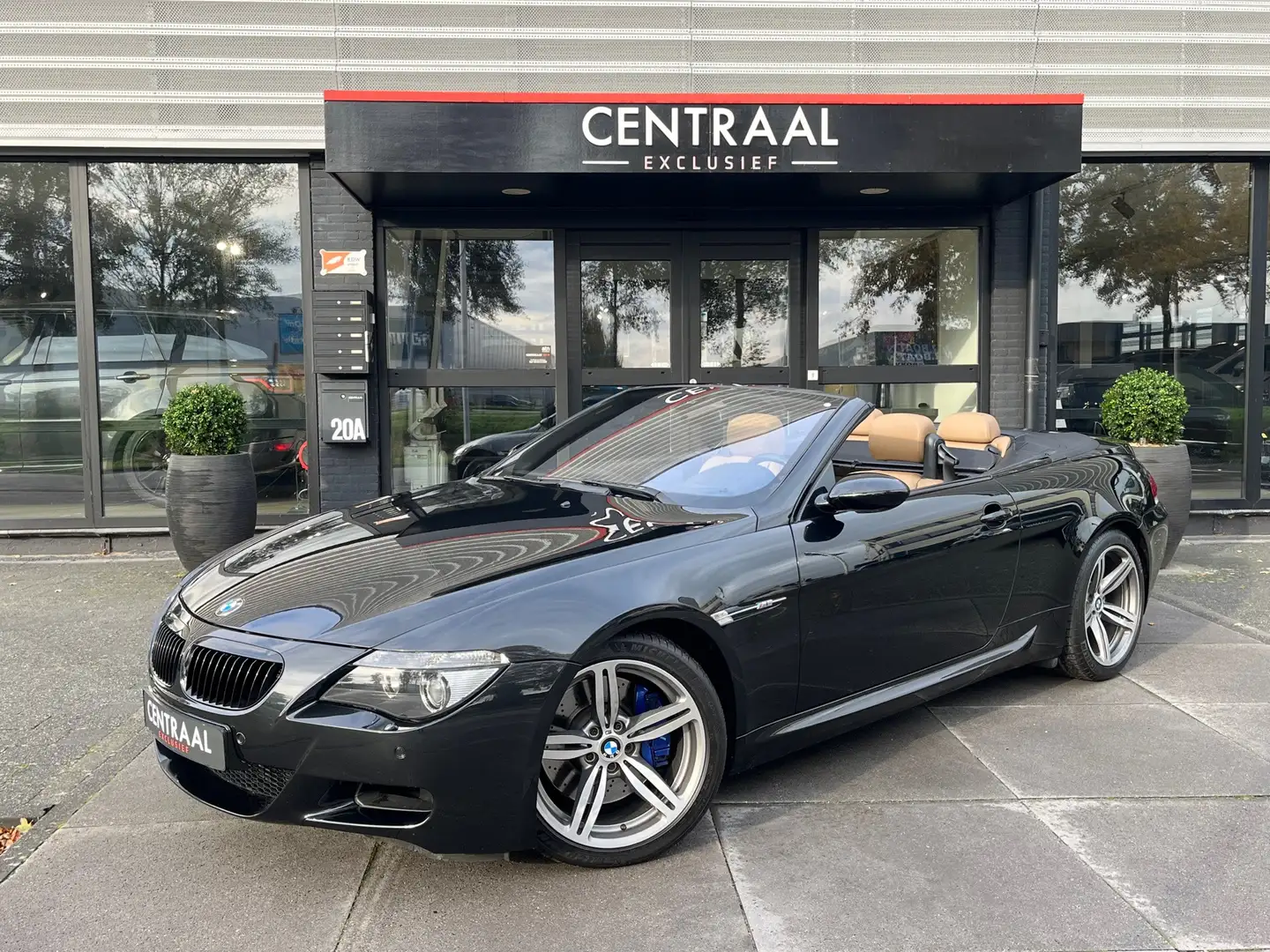 BMW M6 6-serie Cabrio M6|Head-Up|Memory|Keyless|Pdc|Leder Noir - 1