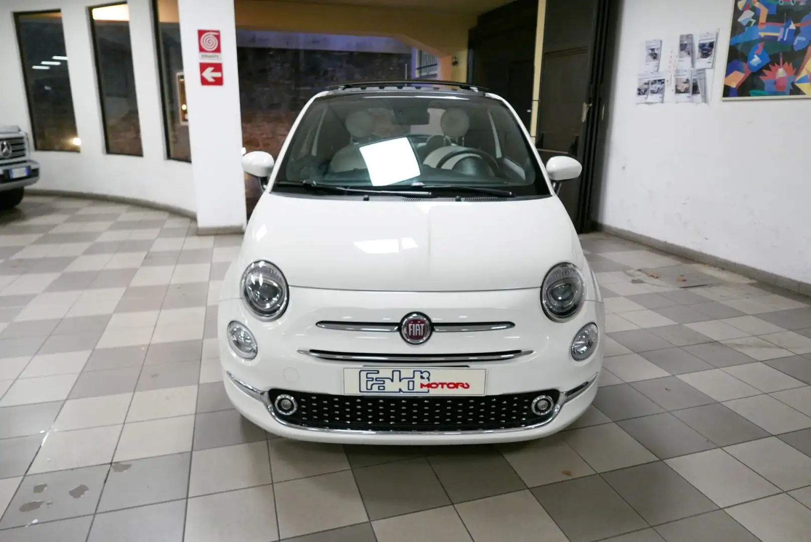 Fiat 500 1.0 Hybrid Dolcevita Tetto apribile Bianco - 2