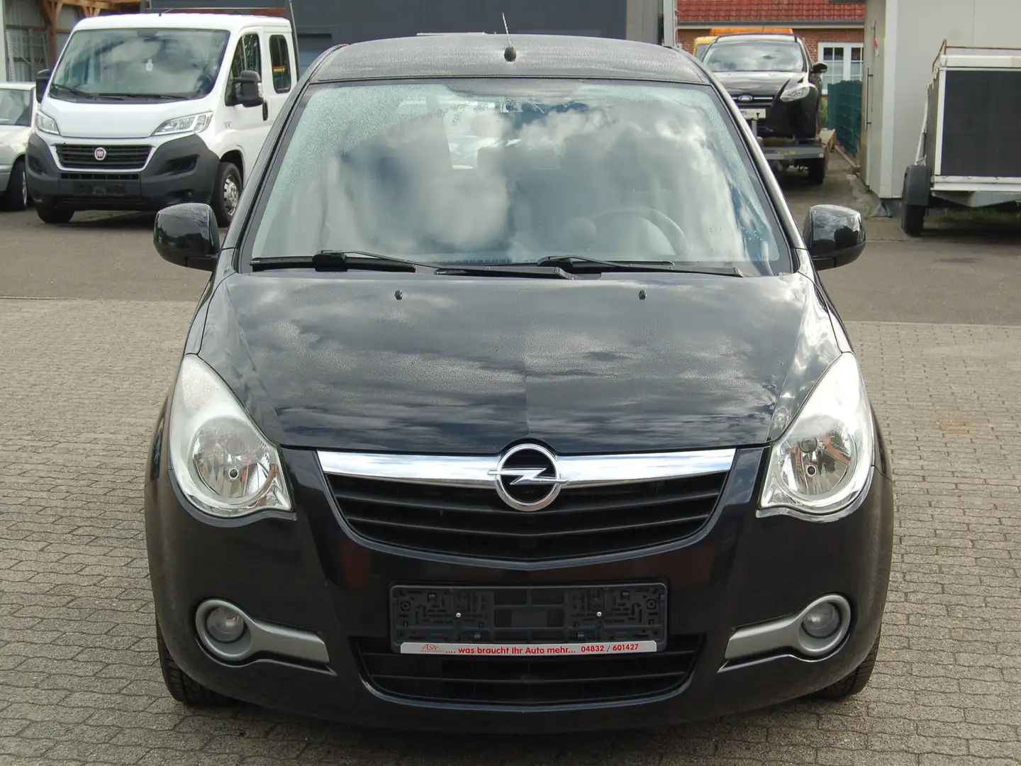 Opel Agila Edition wenig Kilometer Schwarz - 2