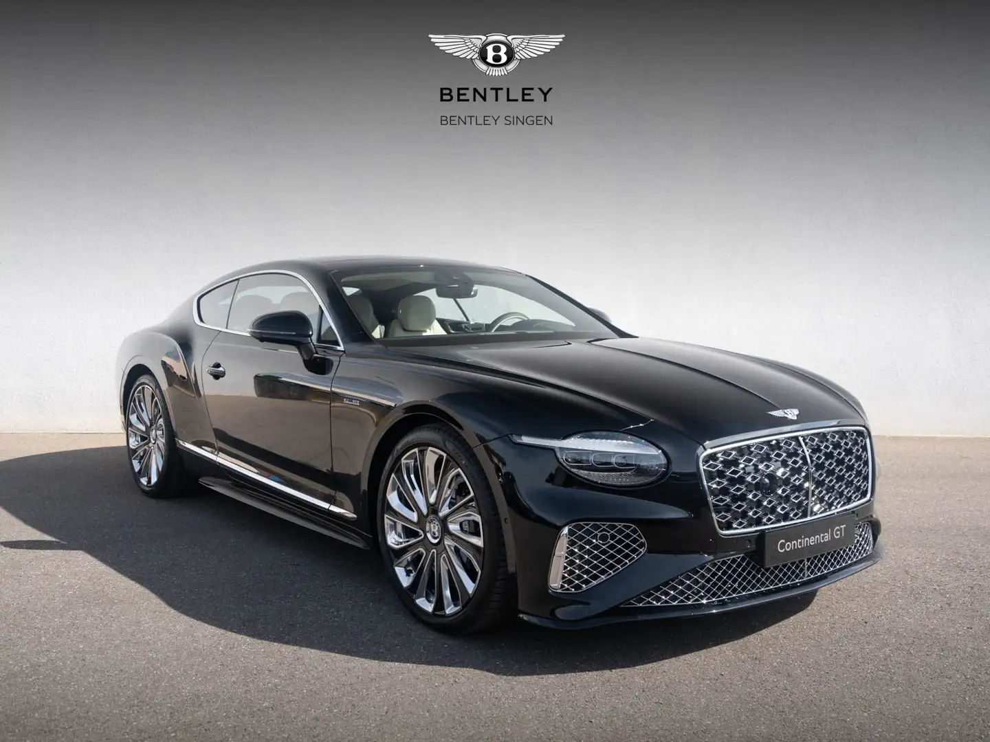 Bentley Continental GT Mulliner V8 Hybrid *B&O, Rotating Display* Noir - 1