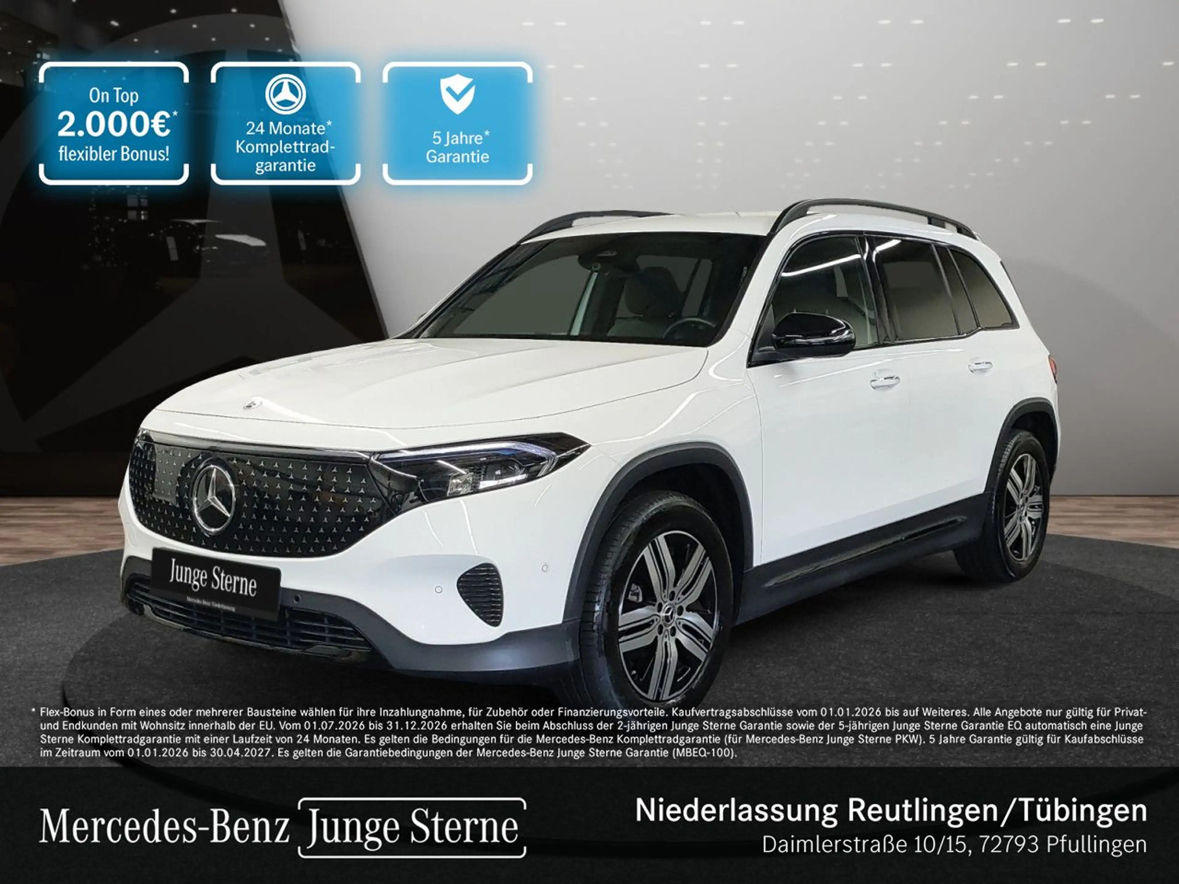 Mercedes-Benz EQB 250 ELECTRICART+NIGHT+PLUS-PAKET+AHK+KAMERA