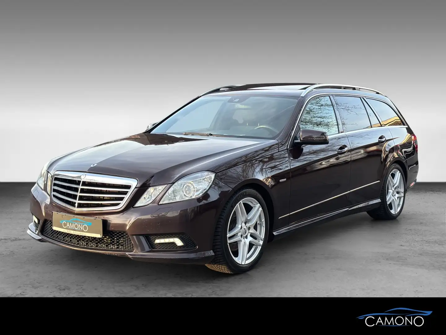 Mercedes-Benz E 350 CDI 4M AMG Autom Leder Navi ESSD Xeon Rouge - 1