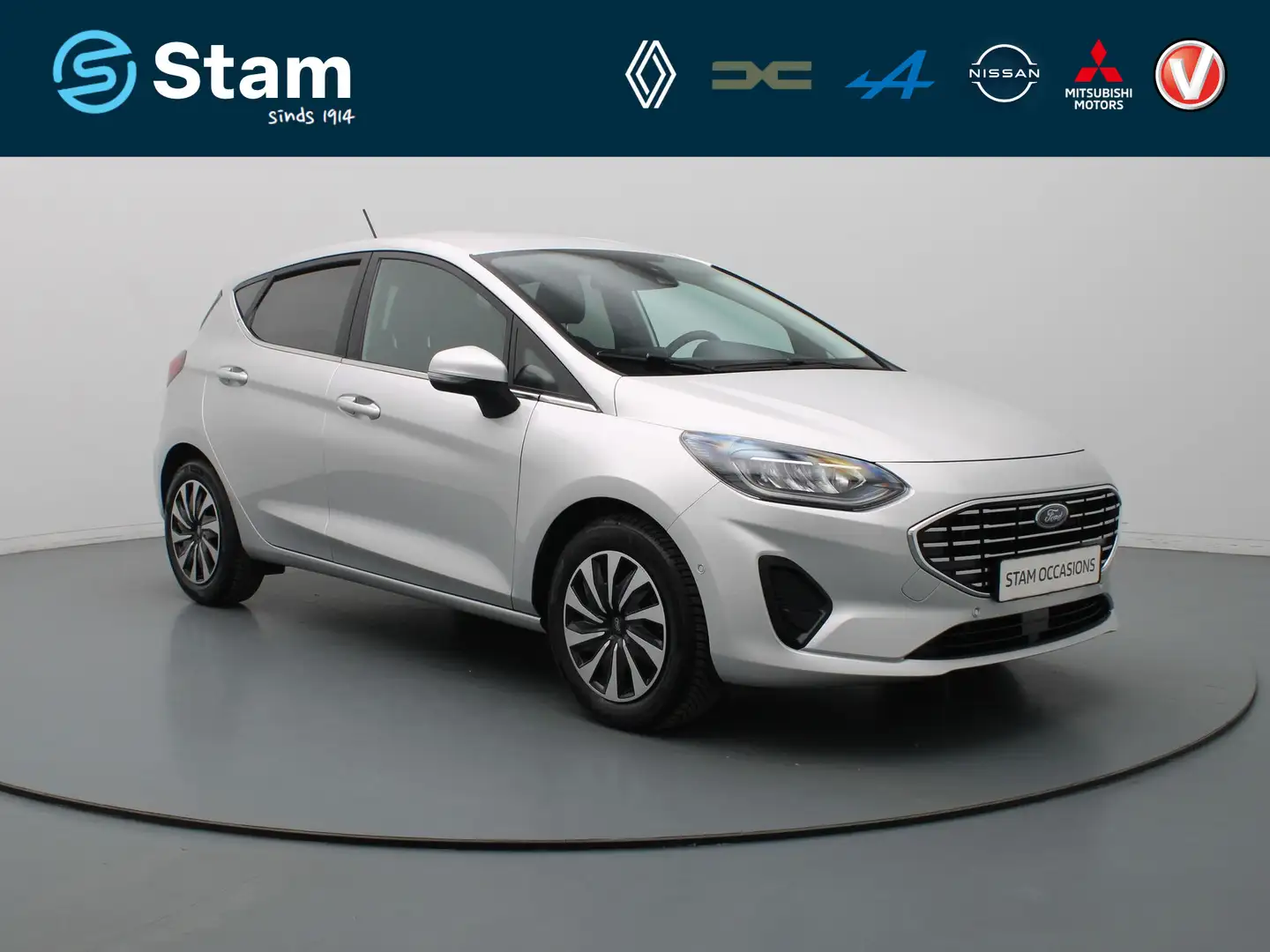 Ford Fiesta 1.0 EcoBoost Hybrid Titanium Camera | Adapt. Cruis Grigio - 1