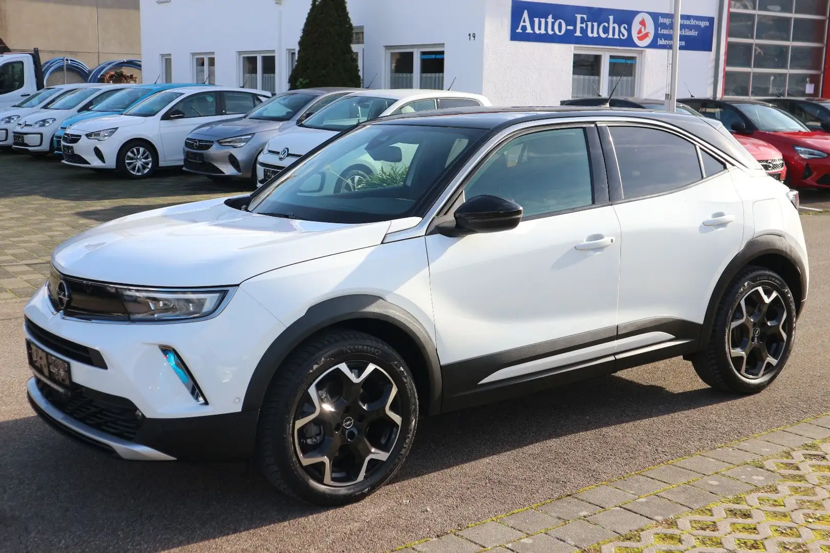 Opel Mokka -e Ultimate 50kWh Alcantara SHZ KAMERA NAVI Blanco - 1