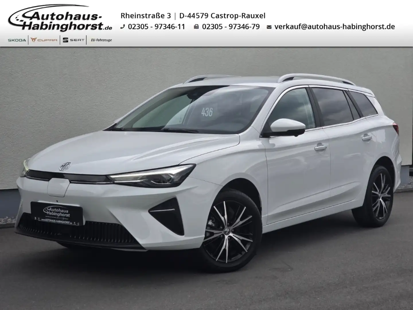 MG MG5 61 kWh Luxury LED ACC Navi 360 Shz PDC Keyless Weiß - 1