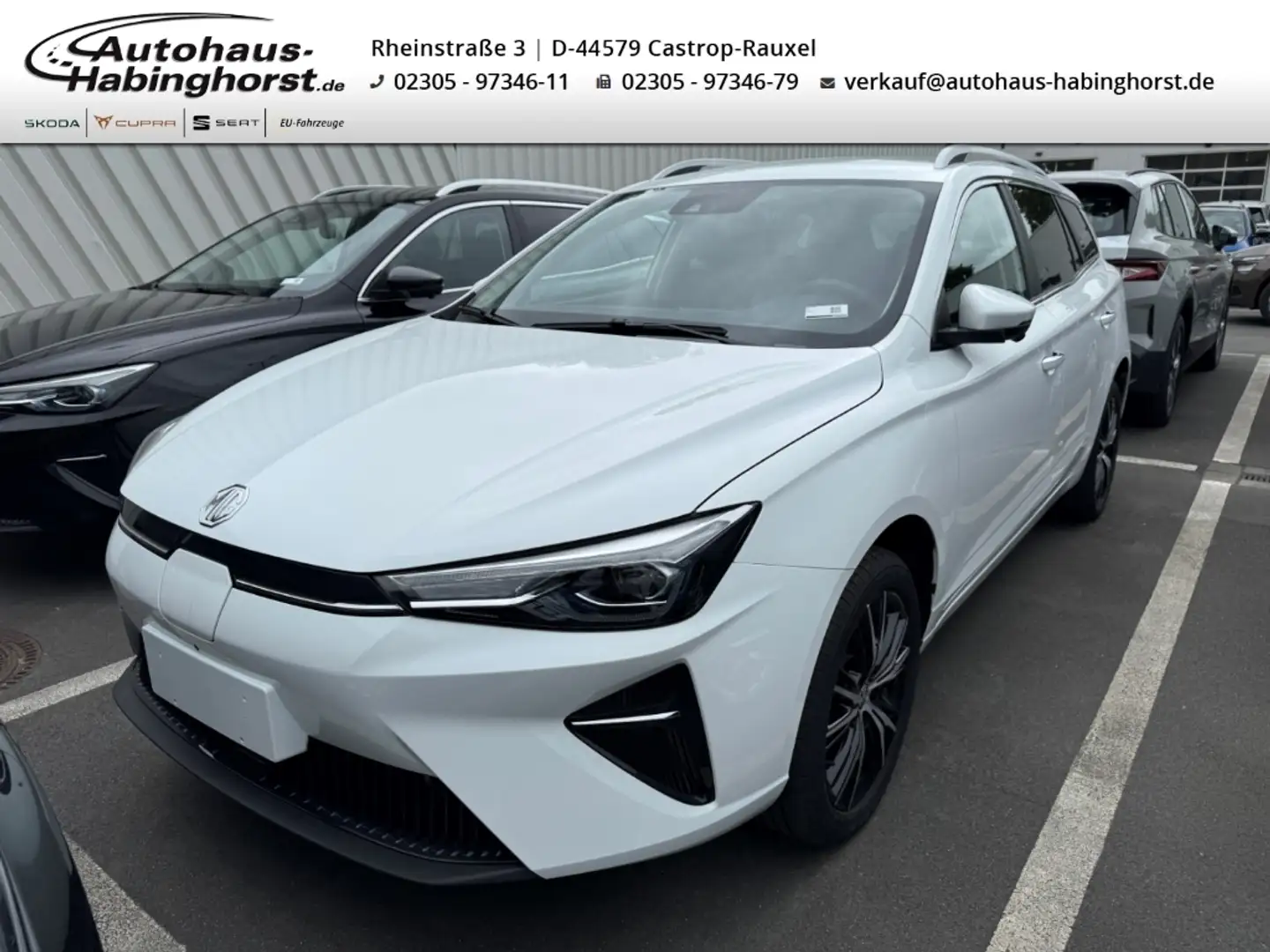 MG MG5 61 kWh Luxury LED ACC Navi 360 Shz PDC Keyless Alb - 1