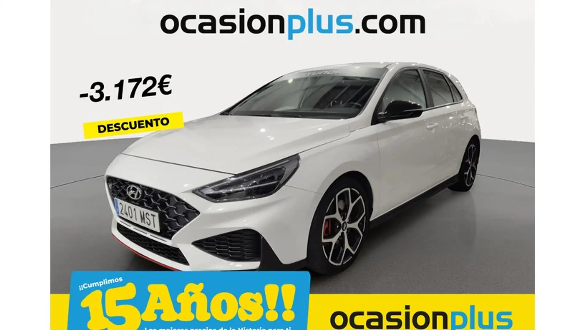 Hyundai i30 2.0 TGDI N 250 Blanc - 1