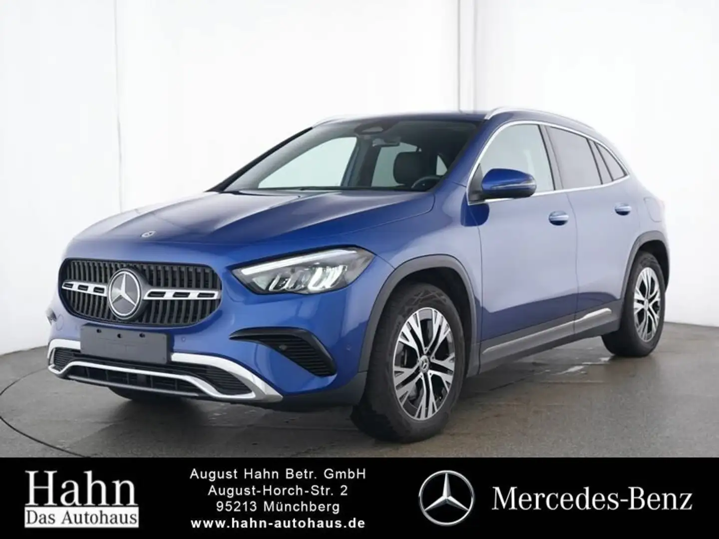 Mercedes-Benz GLA 220 GLA 220 4M PROGRESSIVE/LED/AHK/MEMORY/TOTW./AMBI Bleu - 1