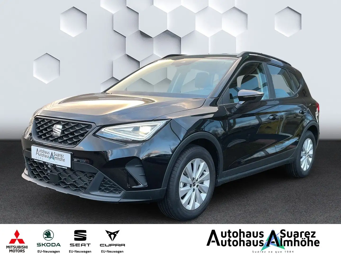 SEAT Arona 1.0 TSI 85kW Style DSG; LED;DAB;LANE Schwarz - 2