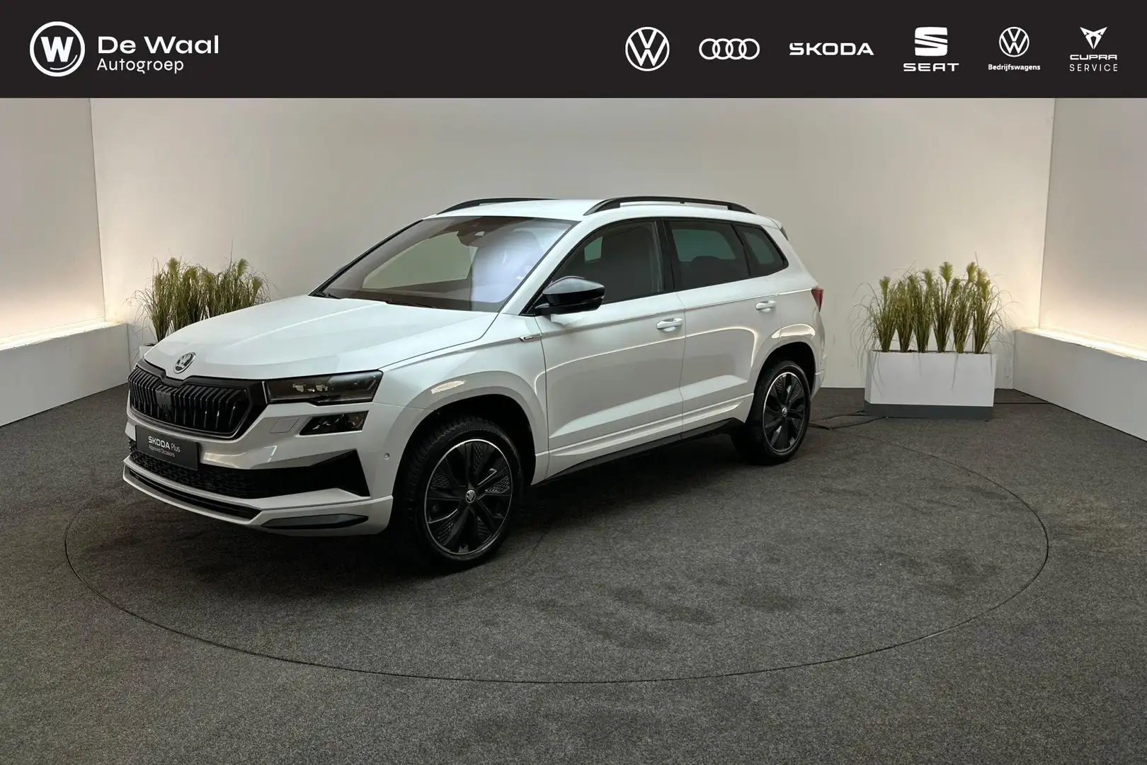 Skoda Karoq 1.5 TSI 150pk DSG ACT Sportline Business | Full LE Blanc - 1