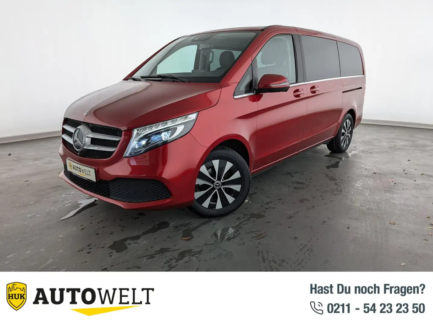 Mercedes-Benz V 300 V 300 d Avantgarde Edition 4MATIC lang LED+NAVI+ Rot - 1
