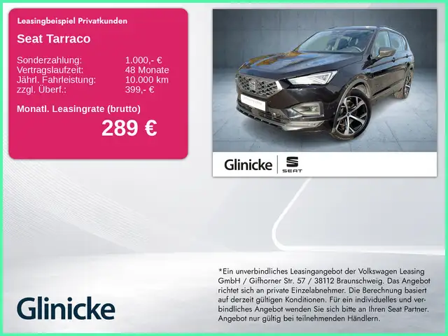 SEAT Tarraco FR e-HYBRID AHK/Nav/Kam/ACC/AppCon/19"