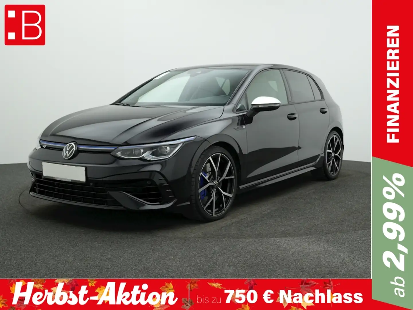 Volkswagen Golf R 8 2.0 TSI DSG 4Mo. IQ.LIGHT H&K DCC ACC ALU19 Schwarz - 1