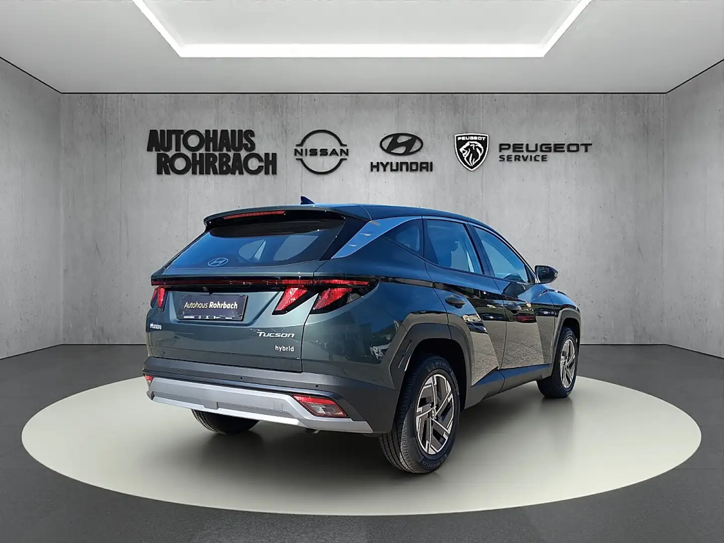 Hyundai TUCSON Tucson 1,6 T-GDI HEV 35 Jahre Edition Aut. Grün - 2