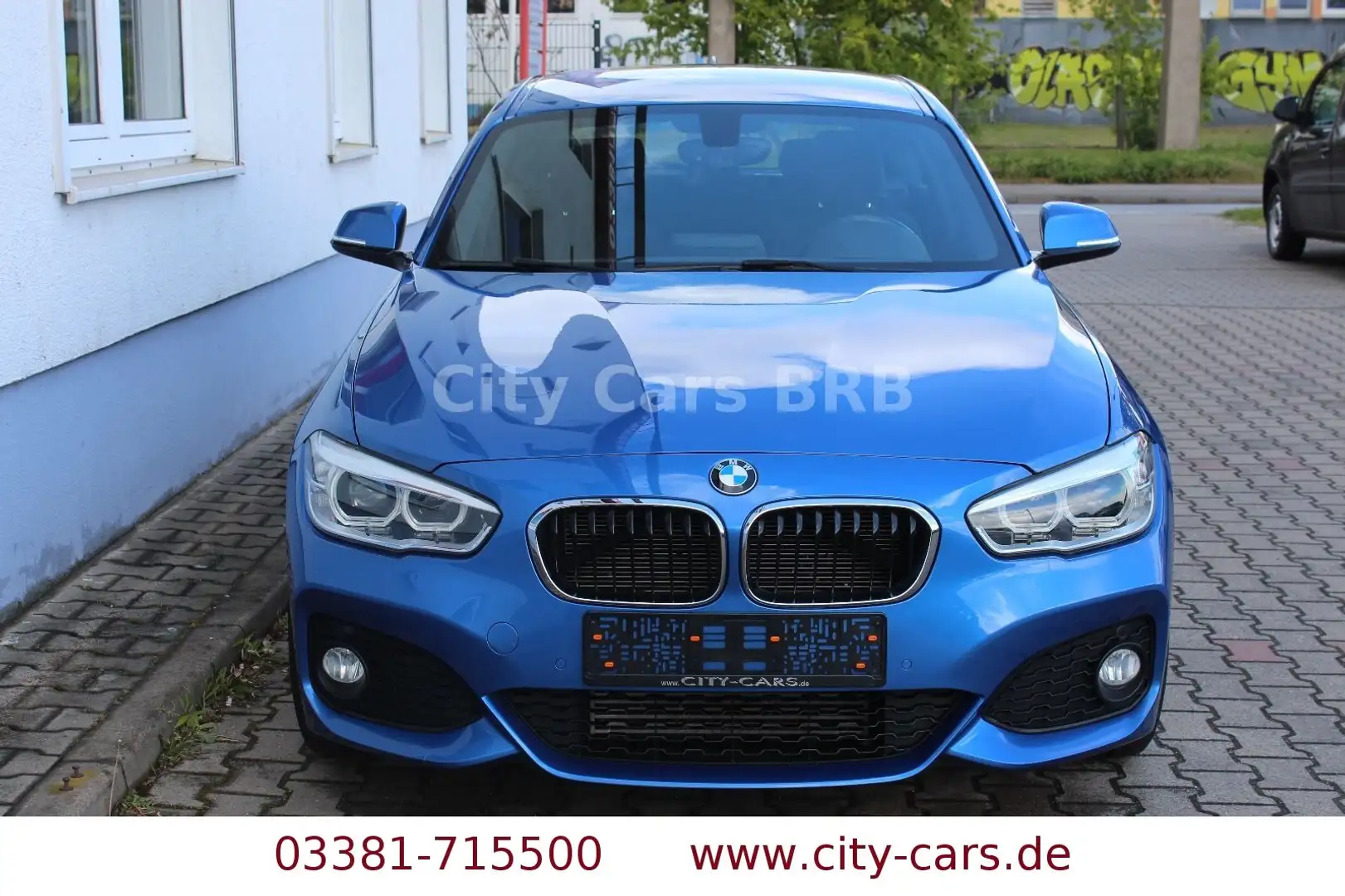 BMW 116 Lim.116i M Sportpaket*LED*Navi*Alcantara*AHK Bleu - 2