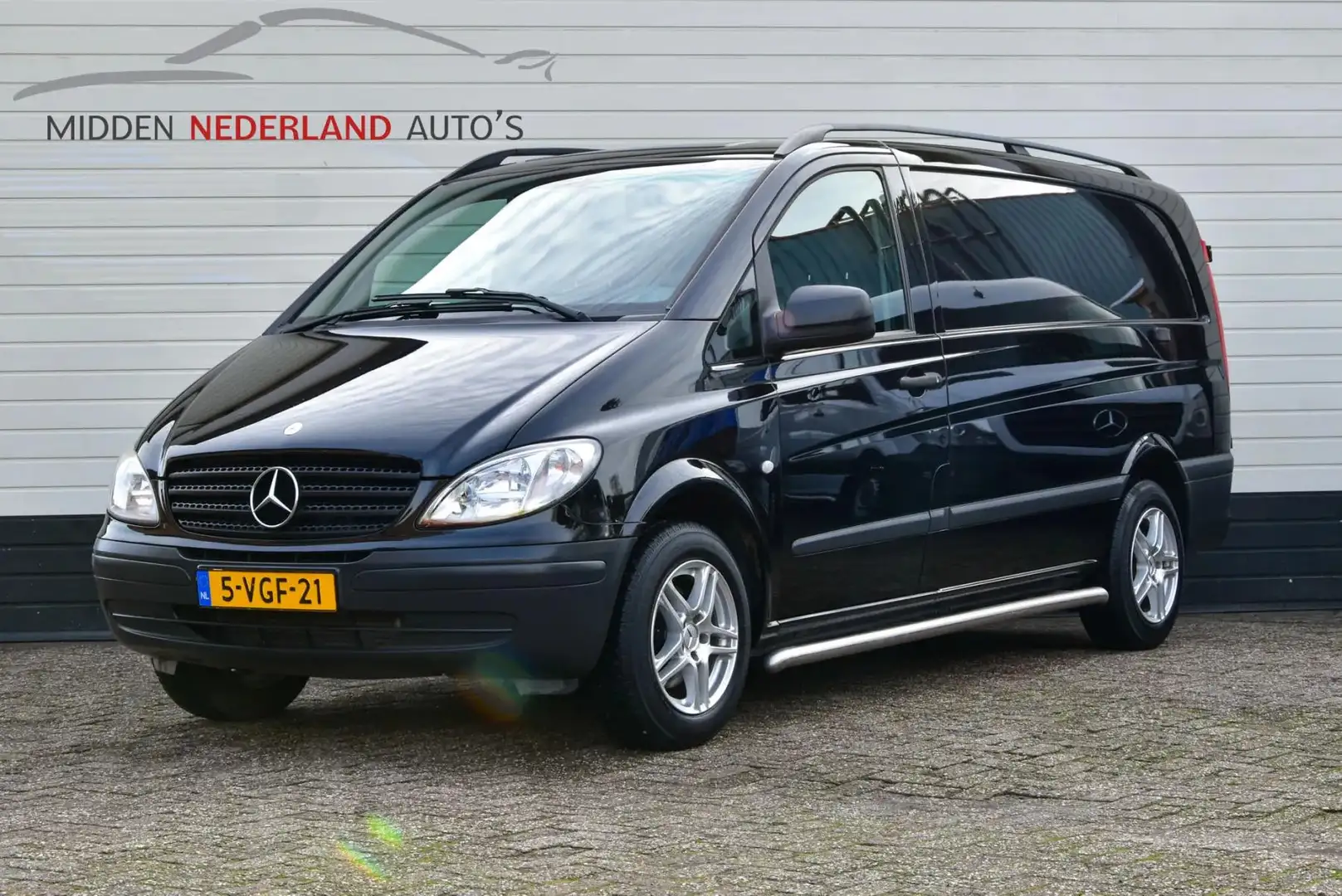 Mercedes-Benz Vito 639 109 CDI * NAP PAS * UNIEKE KM-STAND * APK 2025 Zwart - 1